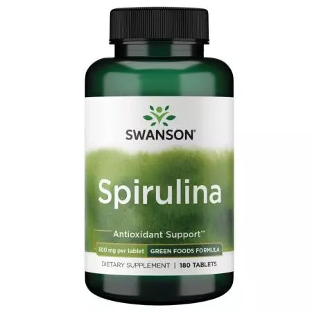 Swanson Spirulina 500 mg 180 δισκία