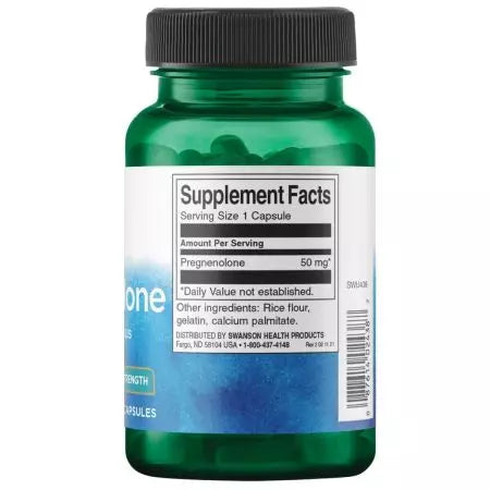 Swanson Superstrength Pregnenolone 50mg 60 κάψουλες