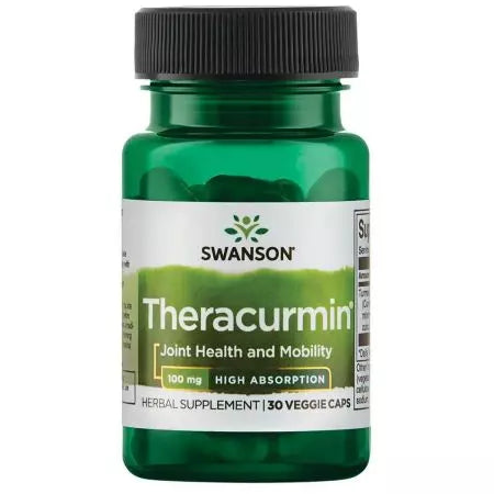 Swanson theracurmin 100 mg 30 cápsulas de vegetais