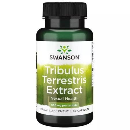 Swanson Tribulus Terrestris Extract 500mg 60 Capsules