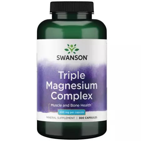 Swanson Triple Magnezium Complex 400mg 300 Capsule