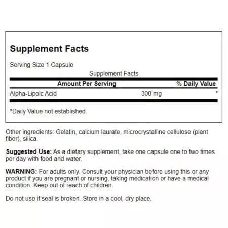 Swanson Ultra Alpha Lipoic Acid