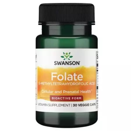 „Swanson Ultra Folate 680mcg“ 30 vegetariškų kapsulių