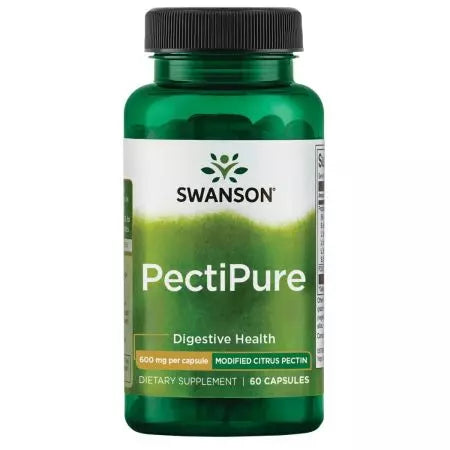 Swanson Ultra Pectipure τροποποιημένη πηκτίνη εσπεριδοειδών 600mg 60 κάψουλες