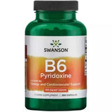 Swanson vitamina B6 piridoxina 100mg