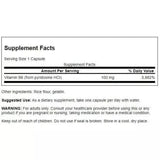 Swanson vitamina B6 piridoxina 100mg
