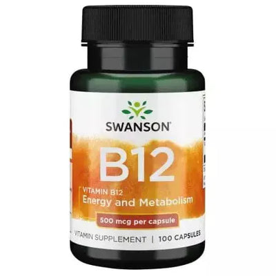 Swanson Vitamina B12 500mcg