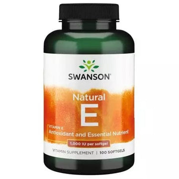 Swanson Vitamin E1000 1000iu 100 Capsules