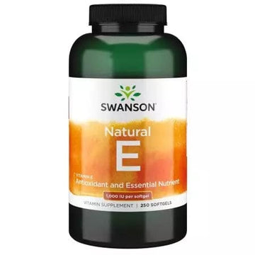 Swanson Vitamin E1000 1000iu 250 Capsules