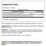 Swanson Zinc Carnosine Featuring Pepzingi 60 Capsules