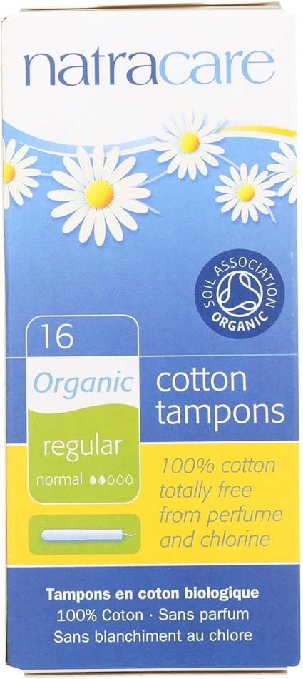 Natracare Organic Applicator Tampons κανονικά x 16