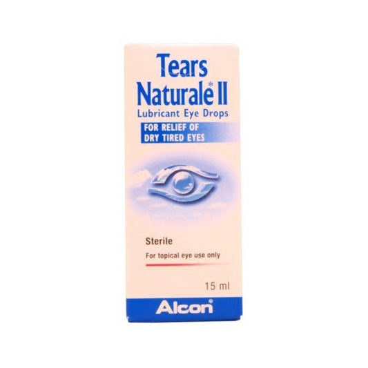 Tears Naturale II Lubricant Eye Drops 15ml - welzo