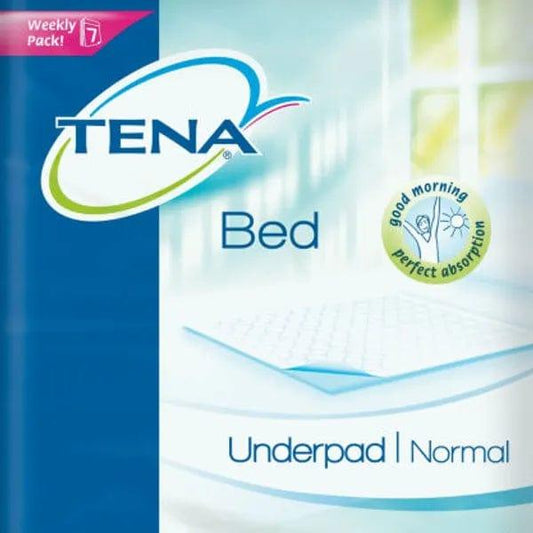TENA Bed Pad 60cm x 90cm Normal Pack of 7 - welzo
