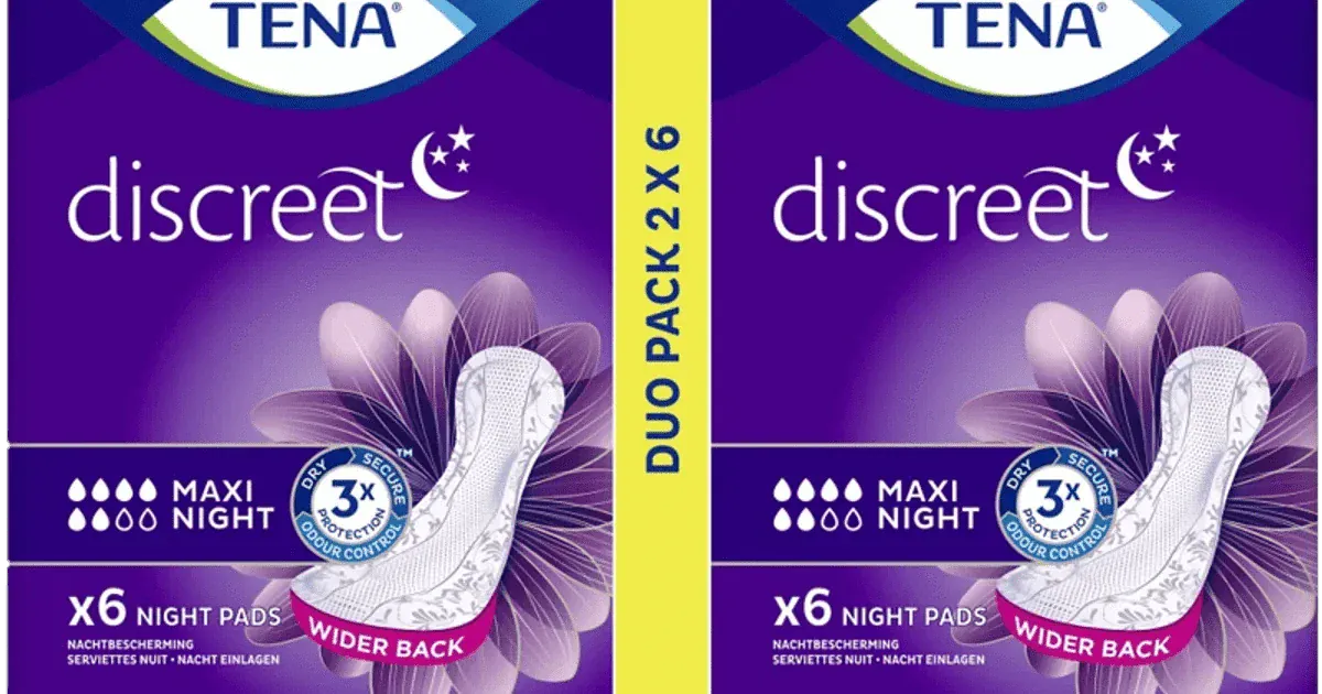 TENA Discreet Maxi Night Duo – welzo
