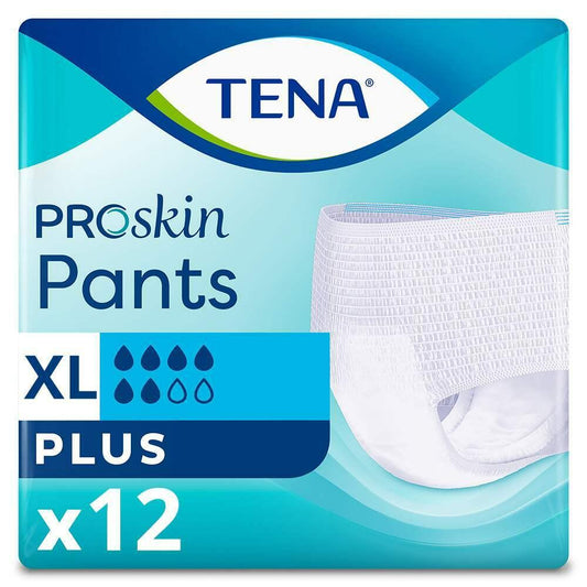 TENA Pants Plus Extra Large Pack of 12
