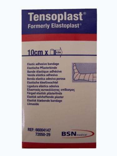 Tensoplast Elastic Adhesive Bandages 10cm x 4.5m - welzo