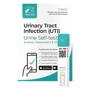 TestCard Urinary Tract Infection Kit Pack of 2 - welzo