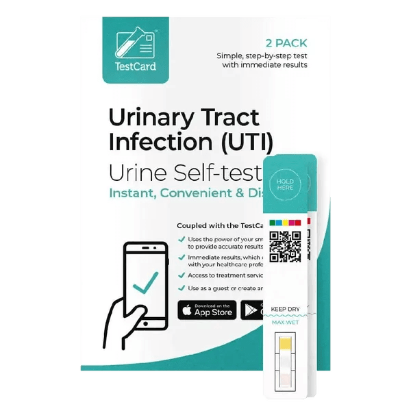 TestCard Urinary Tract Infection Kit Pack of 2 - welzo