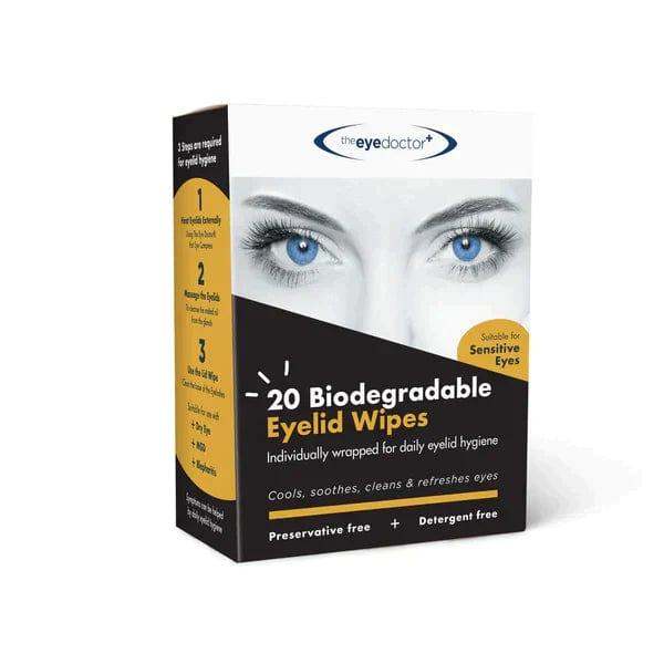 The Eye Doctor Eyelid Wipes Pack of 20 - welzo