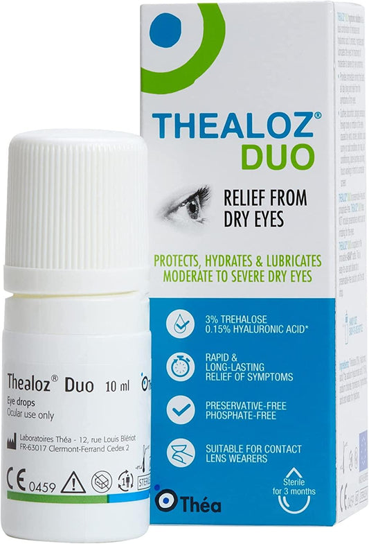 Thealoz Duo Eye Drops 10ml - welzo