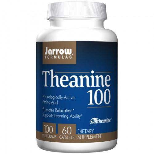 Theanine 100, 100mg, 60 Capsules - Jarrow Formulas - welzo