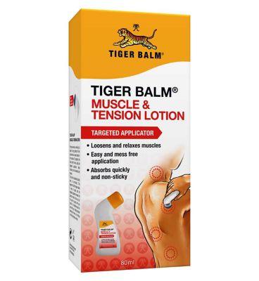 Tiger Balm Muscle & Tension Lotion 80ml - welzo