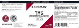 TMG 175mg, 180 Capsules - Kirkman Laboratories - welzo