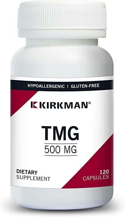 TMG 500mg, 120 Capsules - Kirkman Laboratories - welzo