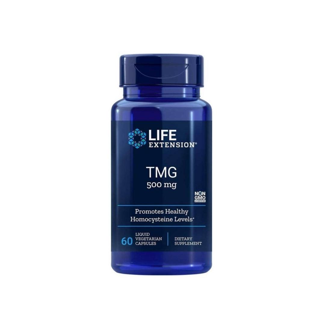 TMG 500mg (60 capsules) - Life Extension - welzo
