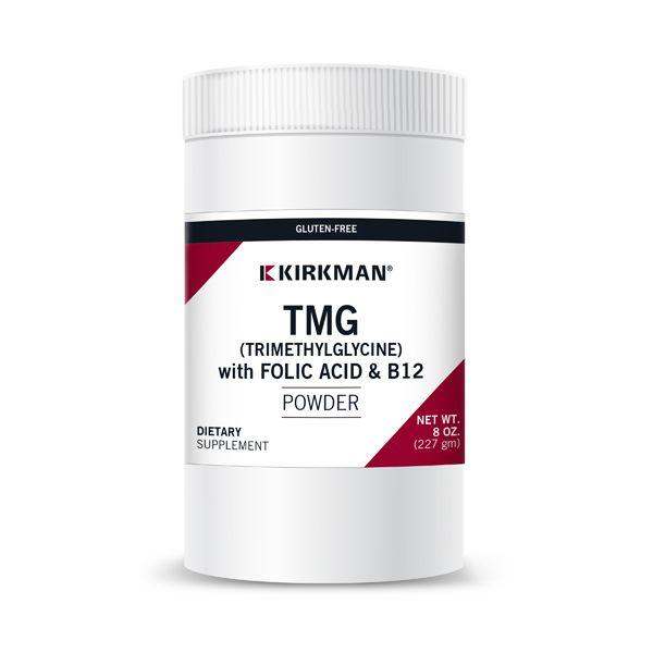 TMG with Folic Acid and B12 Powder, 227g - Kirkman Laboratories - welzo