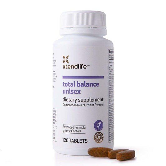 Total Balance Unisex - 120 tabs - Xtendlife - welzo