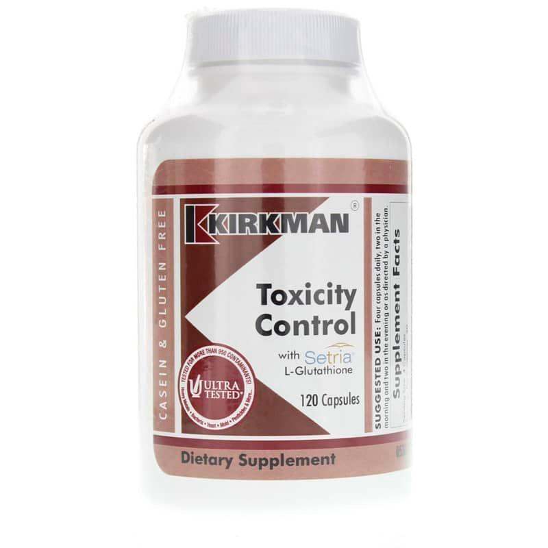 Toxicity Control, 120 veg caps - Kirkman Labs - welzo