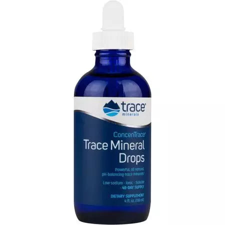 TRACE Minerales Concentración Trace Mineral gotas 4 vidrio de fl oz