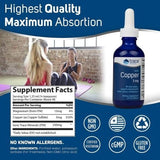 Trace Minerals Ionic Copper Liquid 3mg 2 fl oz (59ml)