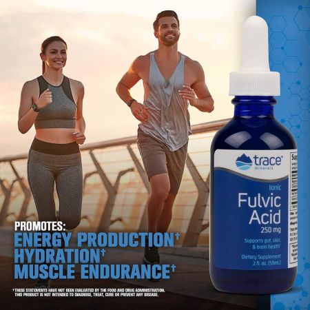 Trace Minerals Ionic Fulvinsäure 250 mg 2 fl oz (59 ml)