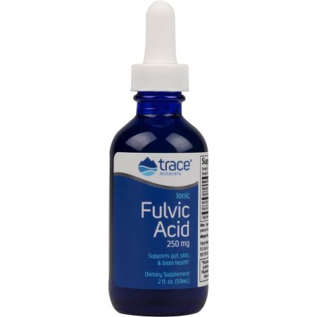 Traccia minerali acido fulvico ionico 250mg 2 fl oz (59 ml)