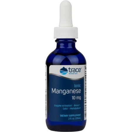 Spurenmineralien Ionische Mangan 10 mg Flüssigkeit 2 oz