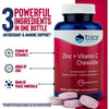 Trace Minerals Zinc and Vitamin C Raspberry 60 Chewables