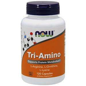 Tri-Amino, 120 Capsules - Now Foods - welzo