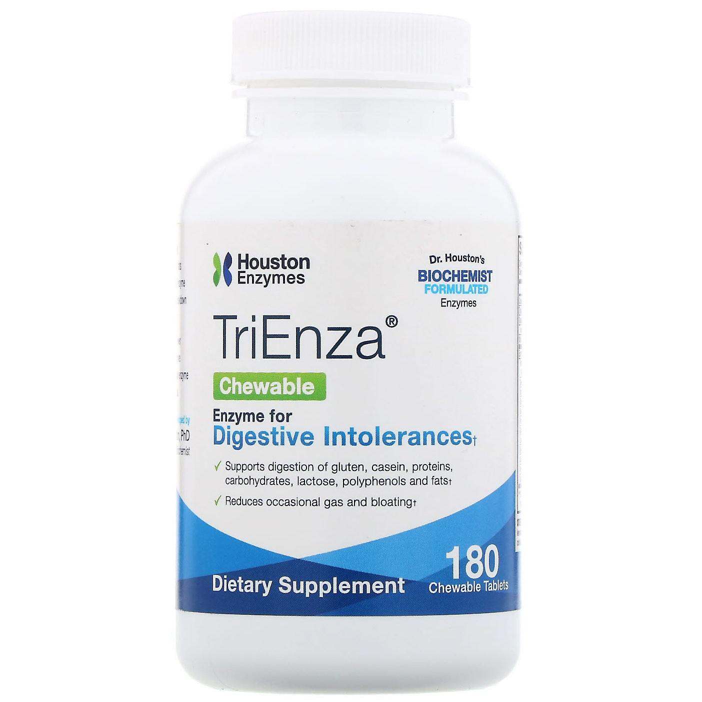 TriEnza, 180 Chewable Tablets - Houston Enzymes - welzo