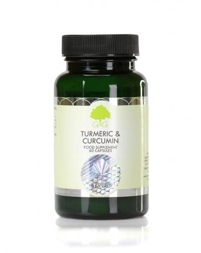 Turmeric & Curcumin - 60 Capsules - G&G Vitamins - welzo
