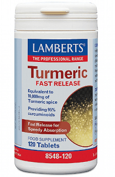 Turmeric Fast Release (120 tablets) - Lamberts - welzo