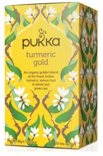 Turmeric Gold Tea - Pukka Herbs - welzo