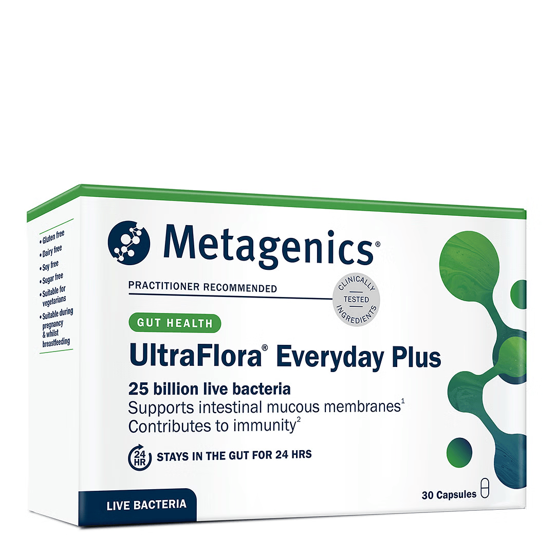 Metagenics UltraFlora Everyday Plus Probiotic – 30 Capsules – image 3