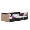 Sólo Safeside Ultra-Low Profiling Bed with Mesh Side Rails-Elektrické nastavitelné lůžko přátelské k demenci pro nastavení domova a péče