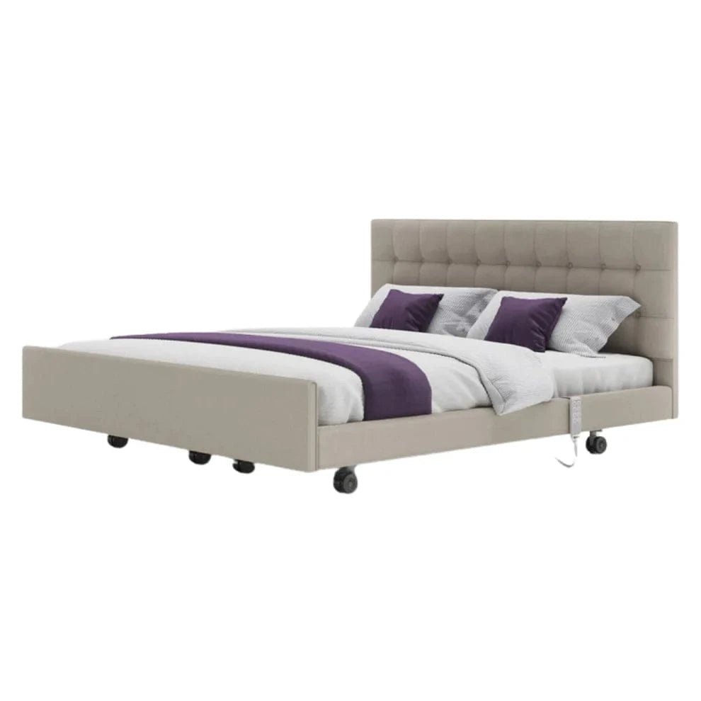 Comfort Comfort Dual Profiling Letto - letto gemello regolabile elettrico per coppie con controllo indipendente e regolazione dell'altezza