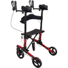 Aidapt Forearm Rollator Walker with Arm Troughs, 8" Wheels & Shopping Bag – Lightweight Folding Mobility Aid