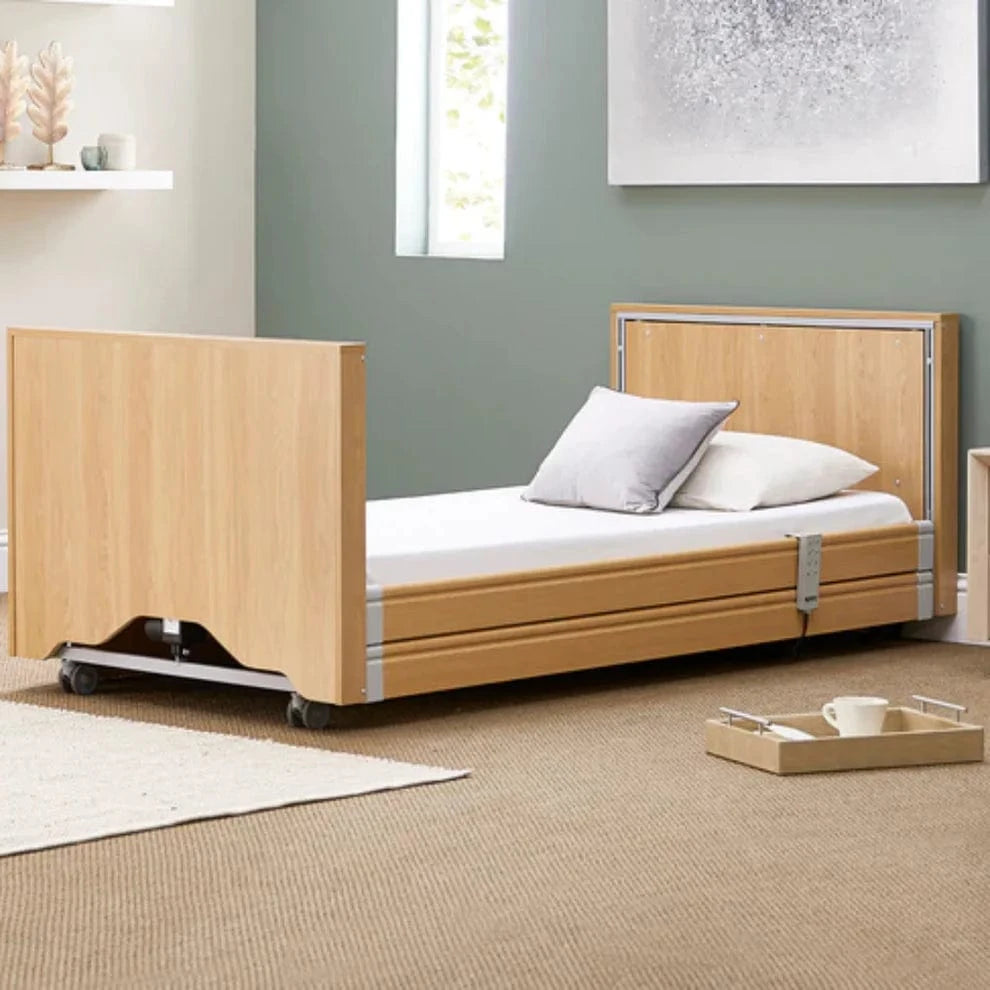 Podpis Bariatric Profiling Electric Bed - 41 kamenné maximální hmotnost, nastavitelná výška a opěradlo (kopie)