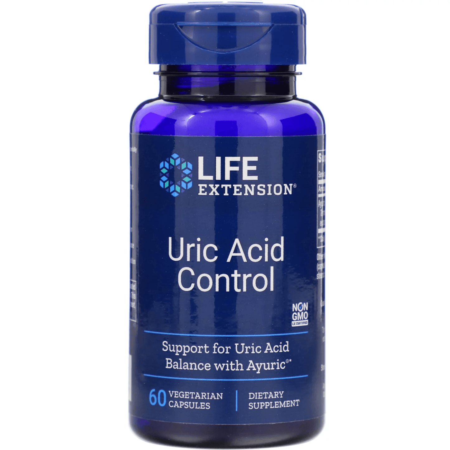 Uric Acid Control, 60 Capsules - Life Extension - welzo