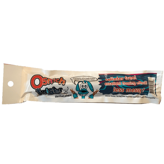 Ostrich Twister Dental Chew - welzo